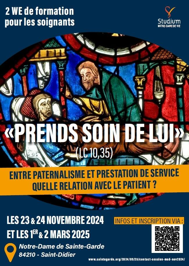 « Prends soin de lui » - 1er WE de formation pour les soignants