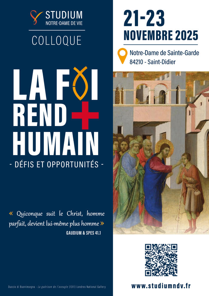 Colloque : “La foi rend plus humain. Défis et opportunités”